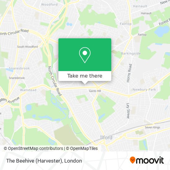 The Beehive (Harvester) map