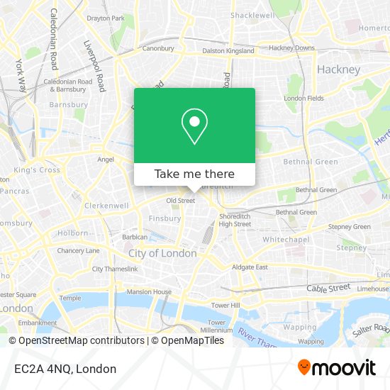 EC2A 4NQ map
