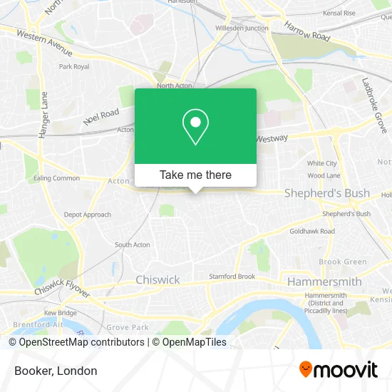 Booker map