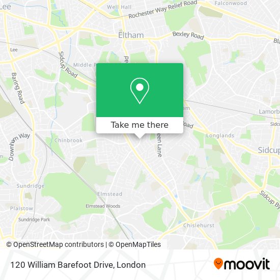 120 William Barefoot Drive map