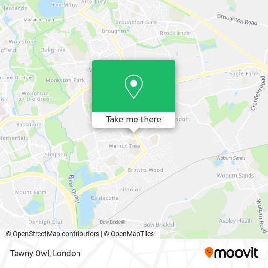 Tawny Owl map