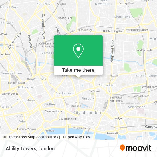 Ability Towers map