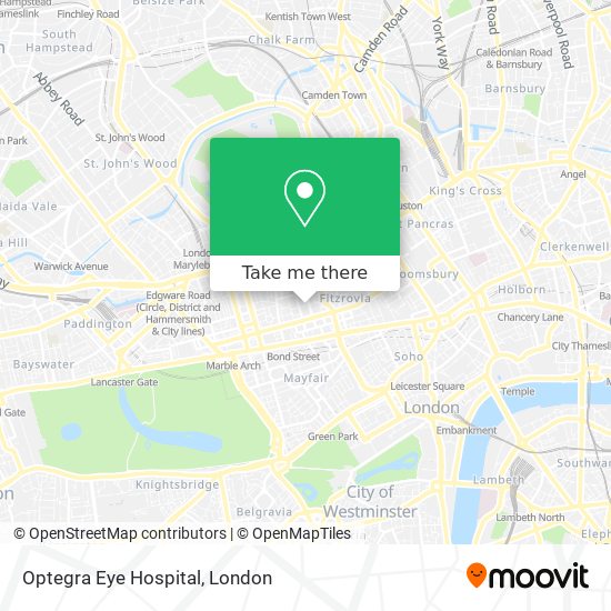 Optegra Eye Hospital map