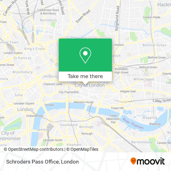Schroders Pass Office map