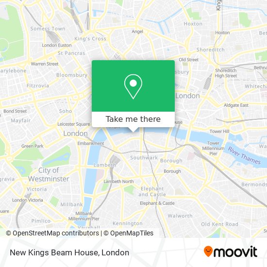 New Kings Beam House map