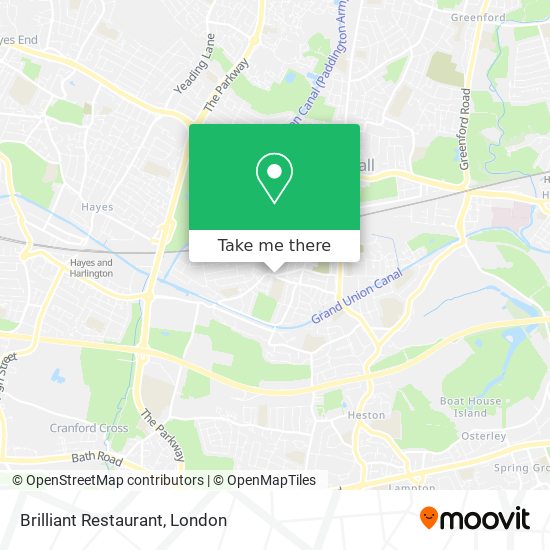 Brilliant Restaurant map