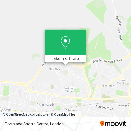 Portslade Sports Centre map