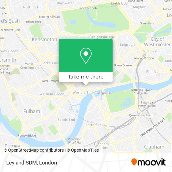 Leyland SDM map