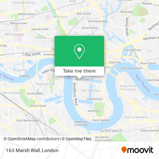 163 Marsh Wall map