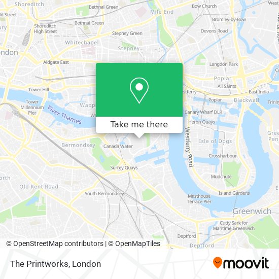The Printworks map