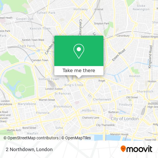 2 Northdown map
