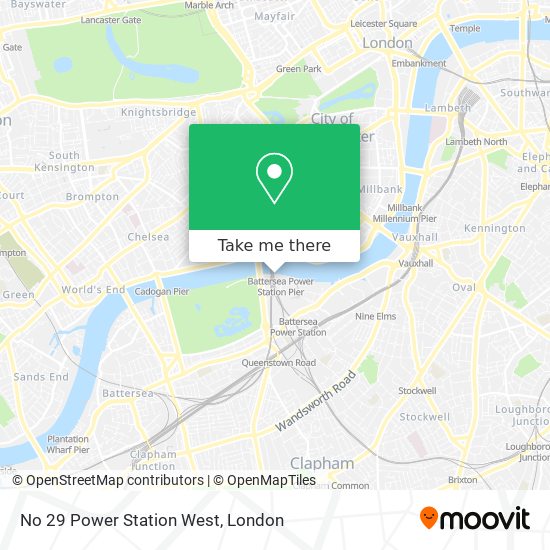 No 29 Power Station West map