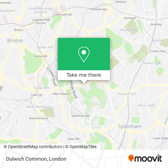 How To Get To Dulwich Common In Dulwich By Bus Train Or Tube Moovit