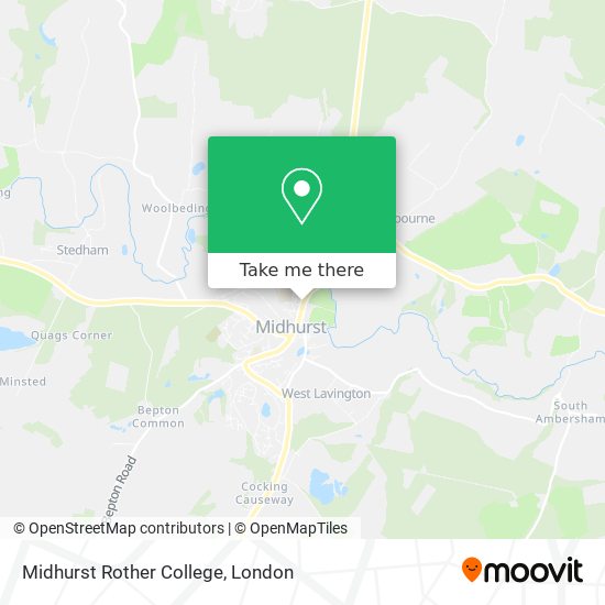 Midhurst Rother College map