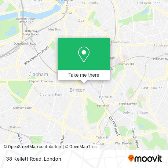 38 Kellett Road map
