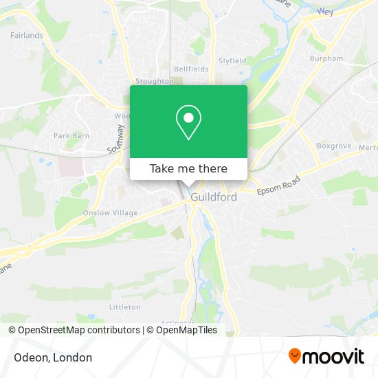 Odeon map