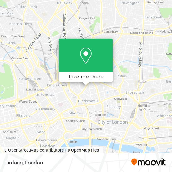 urdang map