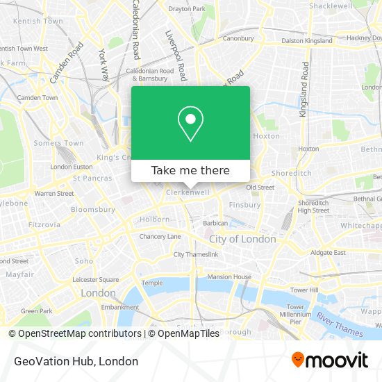 GeoVation Hub map