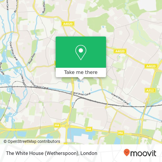 The White House (Wetherspoon) map