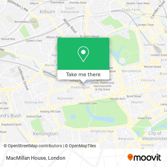 MacMillan House map