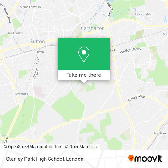 Stanley Park High School map
