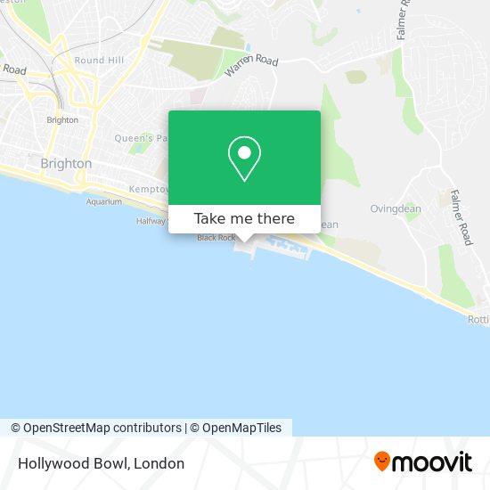 Hollywood Bowl map