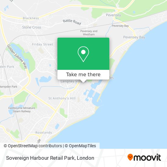 Sovereign Harbour Retail Park map