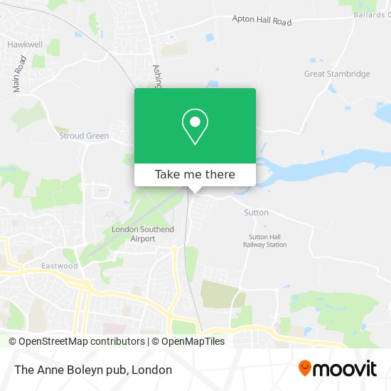 The Anne Boleyn pub map