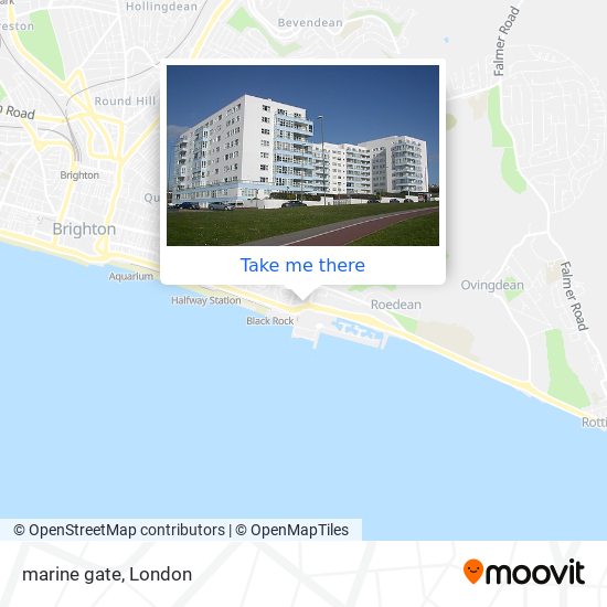 marine gate map