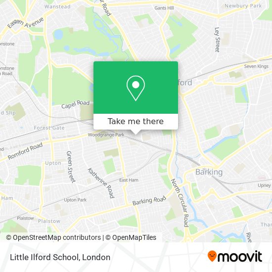 Little Ilford School map