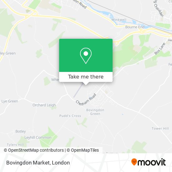 Bovingdon Market map