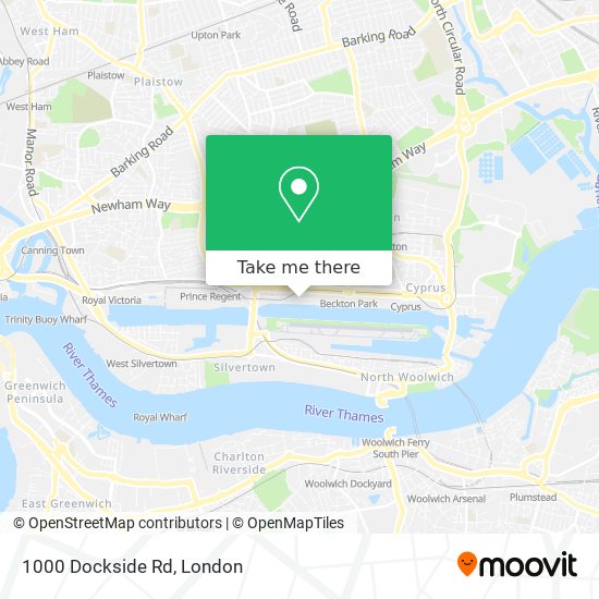 1000 Dockside Rd map