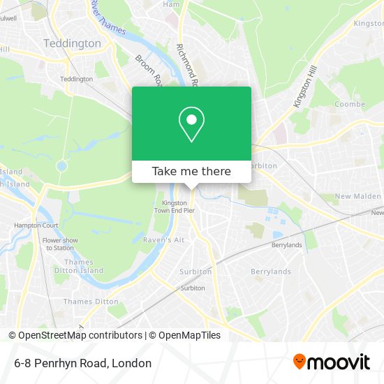6-8 Penrhyn Road map
