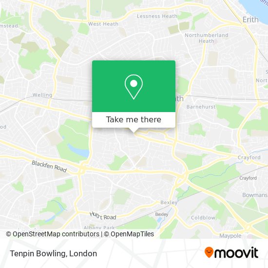 Tenpin Bowling map