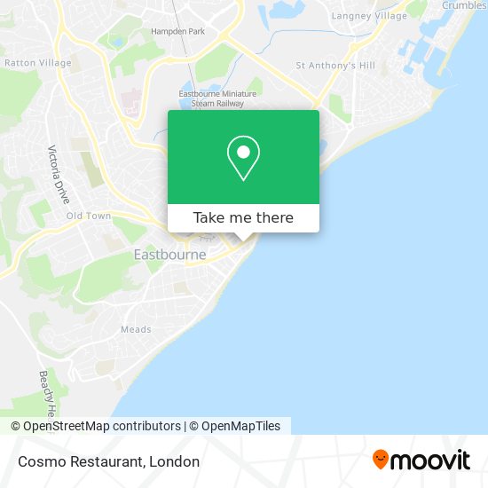 Cosmo Restaurant map