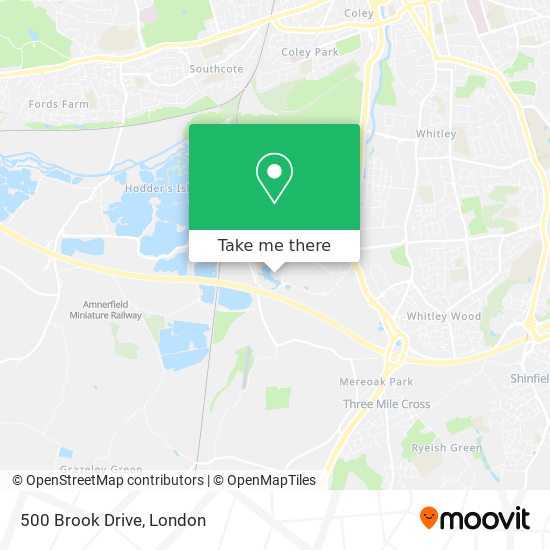 500 Brook Drive map
