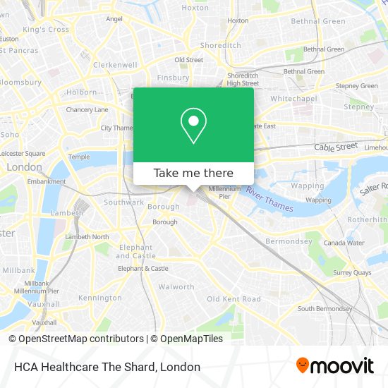 HCA Healthcare The Shard map