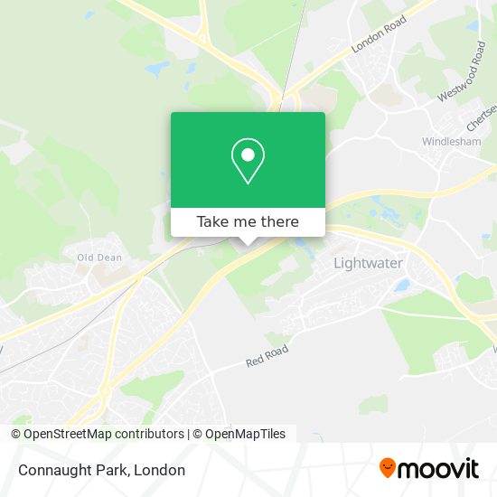 Connaught Park map