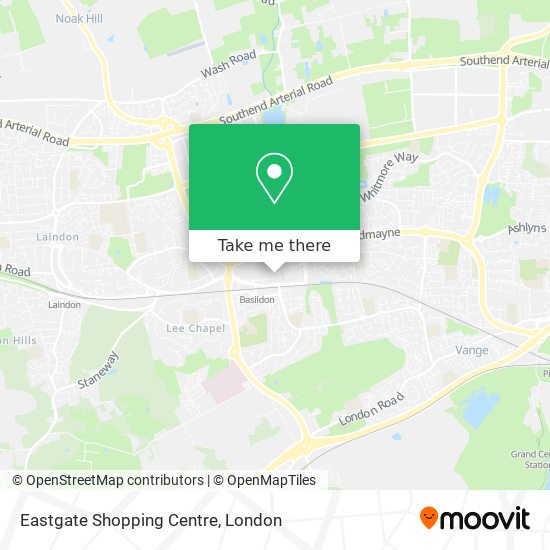 Eastgate Shopping Centre map