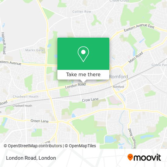 London Road map