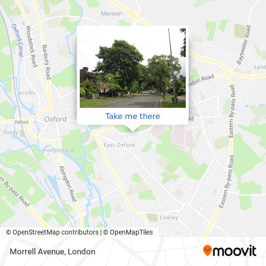 Morrell Avenue map