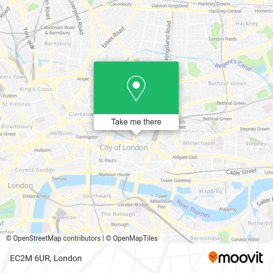 How to Get to EC2M 6UR in City Of London by Bus, Tube or Train?