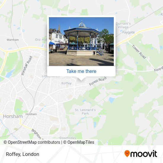 Roffey map