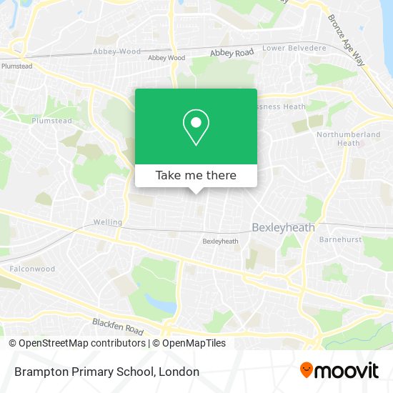 Brampton Primary School map