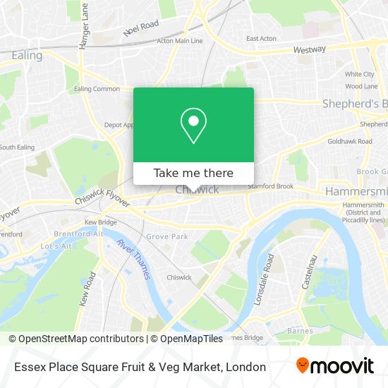 Essex Place Square Fruit & Veg Market map
