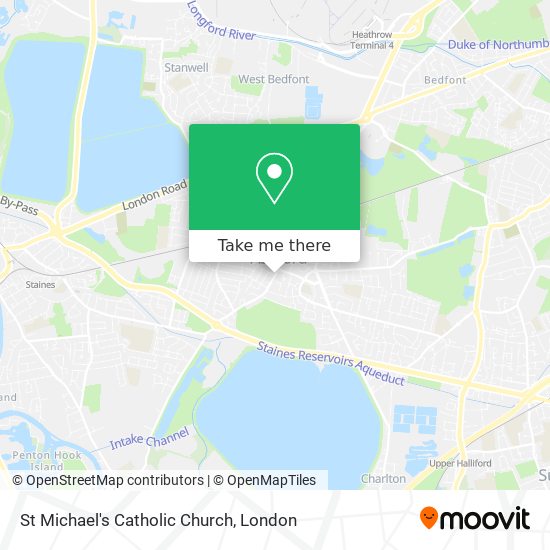 St Michael's Catholic Church map