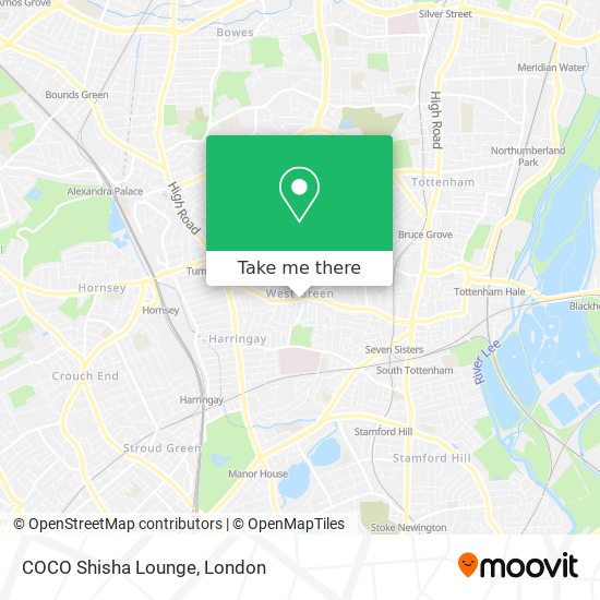 COCO Shisha Lounge map
