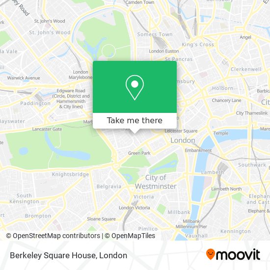 Berkeley Square House map