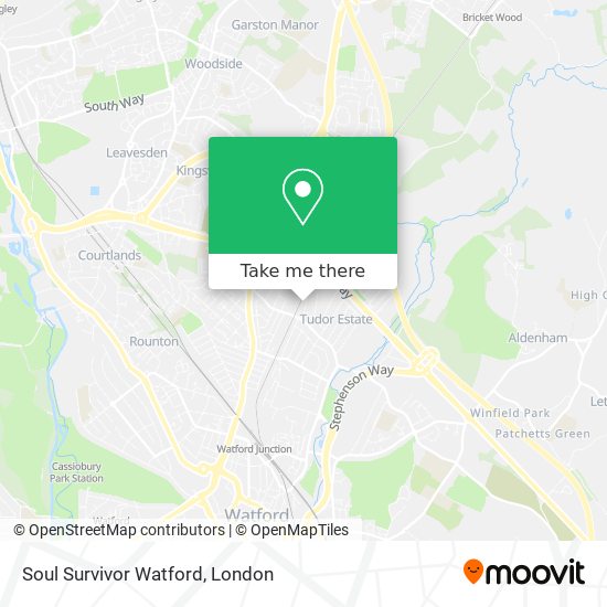 Soul Survivor Watford map