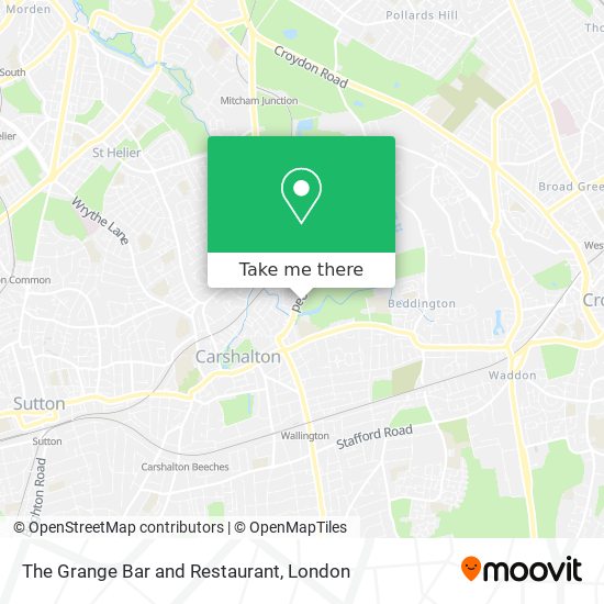 The Grange Bar and Restaurant map